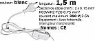 Lampe De Chevet Enfant &laquo; Le Puzzle &raquo; H 30 Cm