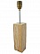 Lampe de table design en bois de frêne et bouleau.