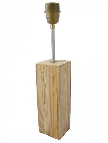Lampe de table design en bois de frêne et bouleau.