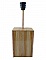 Lampe De Table 63 Cm, Bois Noble : Ch&acirc;taignier, Ch&ecirc;ne, Noyer