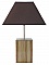 Lampe De Table 63 Cm, Bois Noble : Ch&acirc;taignier, Ch&ecirc;ne, Noyer