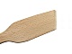 Spatule biseauter biais en bois &eacute;pais model fl&egrave;che 