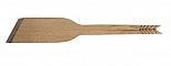 Spatule biseauter biais en bois &eacute;pais model fl&egrave;che 