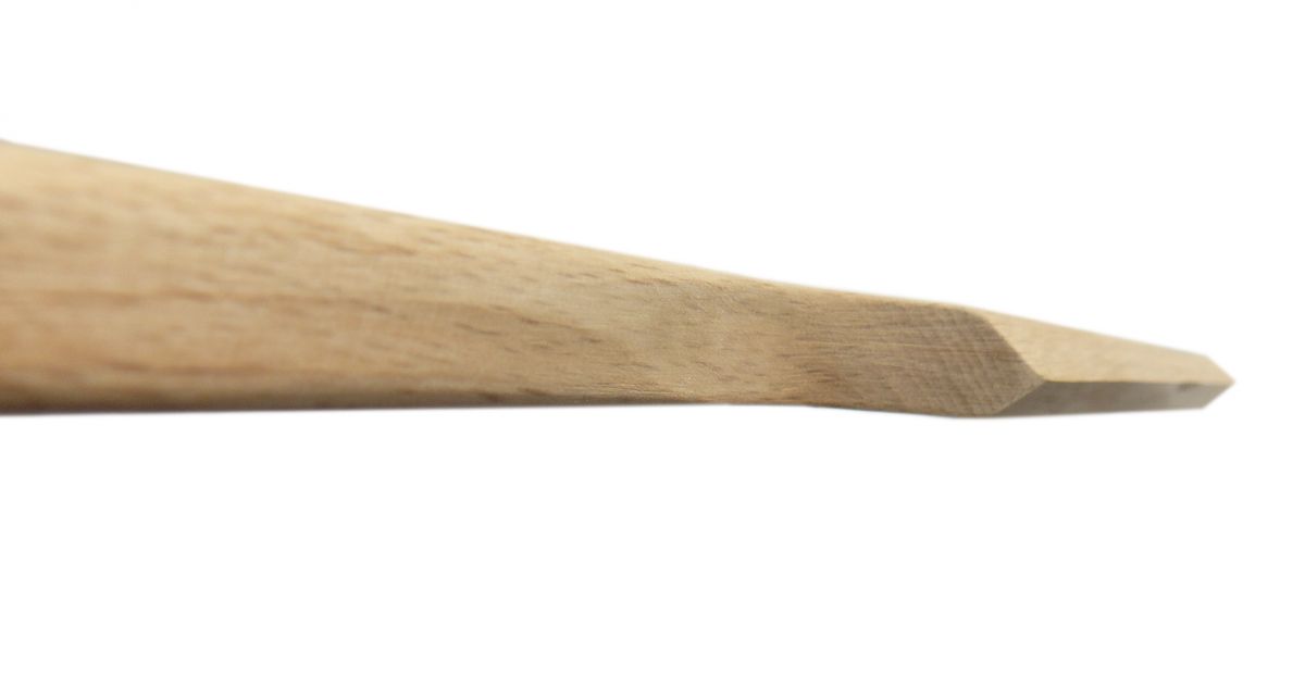 Spatule a cr&ecirc;pe &Oslash; 23 pour cr&ecirc;pi&egrave;re en bois &eacute;pais 44cm