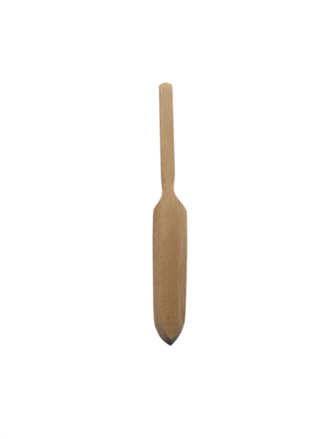 Spatule a cr&ecirc;pe &Oslash; 20 long manche en bois 39 cm