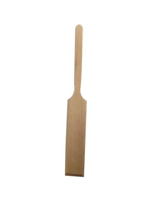 Spatule a cr&ecirc;pe &Oslash; 23 pour cr&ecirc;pi&egrave;re en bois &eacute;pais 44cm