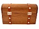 Coffret cintr&eacute; en ch&ecirc;ne aspect vieilli bois massif