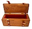 Coffret cintr&eacute; en ch&ecirc;ne aspect vieilli bois massif