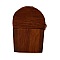 Coffret cintr&eacute; en ch&ecirc;ne aspect vieilli bois massif