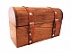Coffret cintr&eacute; en ch&ecirc;ne aspect vieilli bois massif