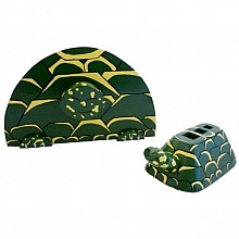 Set de rentr&eacute;e scolaire bois model : tortue Pot a crayon et Porte manteau mural a une pat&egrave;re