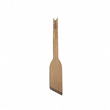 Spatule biseauter biais en bois &eacute;pais model fl&egrave;che 