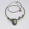 Commande personnalis&eacute;e sur demande  : collier avec une labradorite