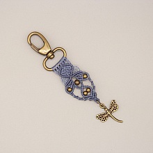 Bijou de sac avec porte-clef mousqueton &agrave; personnaliser