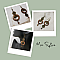 Boucles d'oreilles pendantes artisanales en bois et oiseaux laiton.