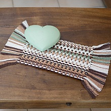 Set de table  "For&ecirc;t" en macram&eacute; fait main &agrave; personnaliser