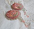 BO Corail brod&eacute;es avec des cristaux de Swarovski et des perles fines  