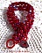 Bracelet en perles Myrella avec des facettes et perles nacr&eacute;es