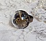 Bague Clochy mont&eacute;e avec breloques m&eacute;tal, cabochons Cristal Swarovski et perles r&eacute;sine