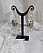 BO Blush Light green mont&eacute;es avec cabochons, estampes, breloques, perles Cristal Swarovski
