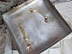 BO Douce Blanche aux plumes blanches, perles en plaqu&eacute; Or et Cuivre/Argent, crochets d'oreilles avec un cristal. Un look Am&eacute;rindien 