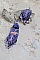 Boucles d'oreilles artisanales flamants roses en perles et cristal.