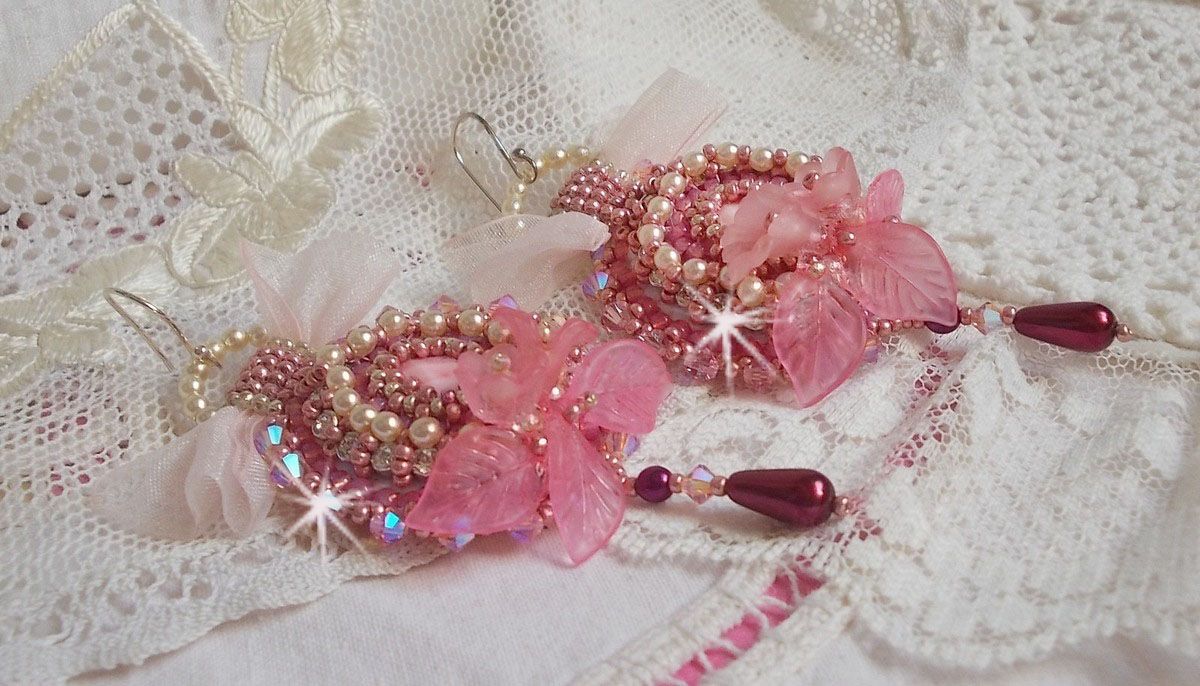 BO Magnolia avec de tr&egrave;s belles perles
