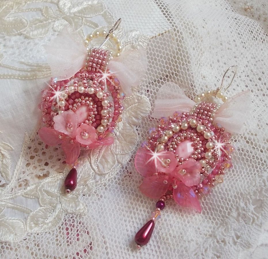 BO Magnolia avec de tr&egrave;s belles perles