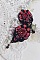 BO Midnight in Paris brod&eacute;es avec rondes nacr&eacute;es et rocailles verres, roses r&eacute;sines et perles Cristal Swarovski