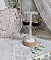 BO Nuit de folies mont&eacute;es avec pompons ronds, pendentifs &eacute;poxy, perles aventurine, dormeuses laiton