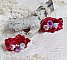 BO Pretty Lady brod&eacute;es avec ruban de soie, perles cristal Swarovski, perles acryliques, facettes verre boh&egrave;me