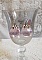BO Rose Iris&eacute; avec des pendentifs ronds facett&eacute;s en verre de boh&egrave;me rose, coupelles argent&eacute;es et crochets en Argent 925/1000