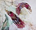 BO Explosion de Roses avec des rocailles en verre aux couleurs vari&eacute;es comme un arc en ciel floral &agrave; laquelle s&rsquo;ajoute des toupies en Cristal Rose et perles rondes facett&eacute;es Beiges