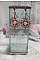 BO Irr&eacute;sistible Eden avec cabochons ronds et gouttes en cristal, cabochons en r&eacute;sine, estampes bomb&eacute;es, dormeuses fleur de lys en laiton
