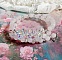 Bracelet Carrousel en Quartz cr&eacute;&eacute; avec pierres de gemme : le Quartz, breloque arbre de vie et perles Cristal Swarovski