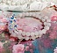Bracelet Carrousel en Quartz cr&eacute;&eacute; avec pierres de gemme : le Quartz, breloque arbre de vie et perles Cristal Swarovski