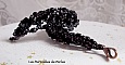 Bracelet Nuit Etoil&eacute;e avec des facettes et des cristaux de Swarovski