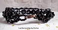 Bracelet Nuit Etoil&eacute;e avec des facettes et des cristaux de Swarovski