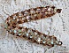 Bracelet artisanal Nénuphar en cristaux Swarovski et perles bohèmes.