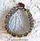Bracelet Boutons nacr&eacute;es avec des perles nacr&eacute;es en verre et des facettes