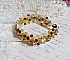 Bracelet Proven&ccedil;al avec des toupies en cristal de Swarovski et des facettes