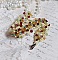 Bracelet Proven&ccedil;al avec des toupies en cristal de Swarovski et des facettes