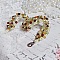 Bracelet Proven&ccedil;al avec des toupies en cristal de Swarovski et des facettes