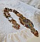 Collier artisanal unique en pierres naturelles, perles et cristaux.