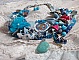 Plastron Far West, une tendance de l'Ouest Am&eacute;ricain brod&eacute; avec pierres de gemme, cristaux, perle de Murano, c&eacute;ramique, perles en m&eacute;tal, perles de boh&egrave;me, rocailles en verre et Argent 925