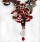 Collier Printemps Color&eacute; avec des cristaux de Swarovski, et des perles diverses