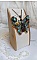 Pendentif papillon brodé de perles, sequins et cristaux Swarovski.