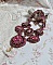 Plastron Crystal Majestic Haute Couture brod&eacute; avec des perles cristal Swarovski, perles verre de boh&egrave;me et rocailles 