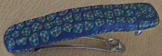 barrette en pâte fimo