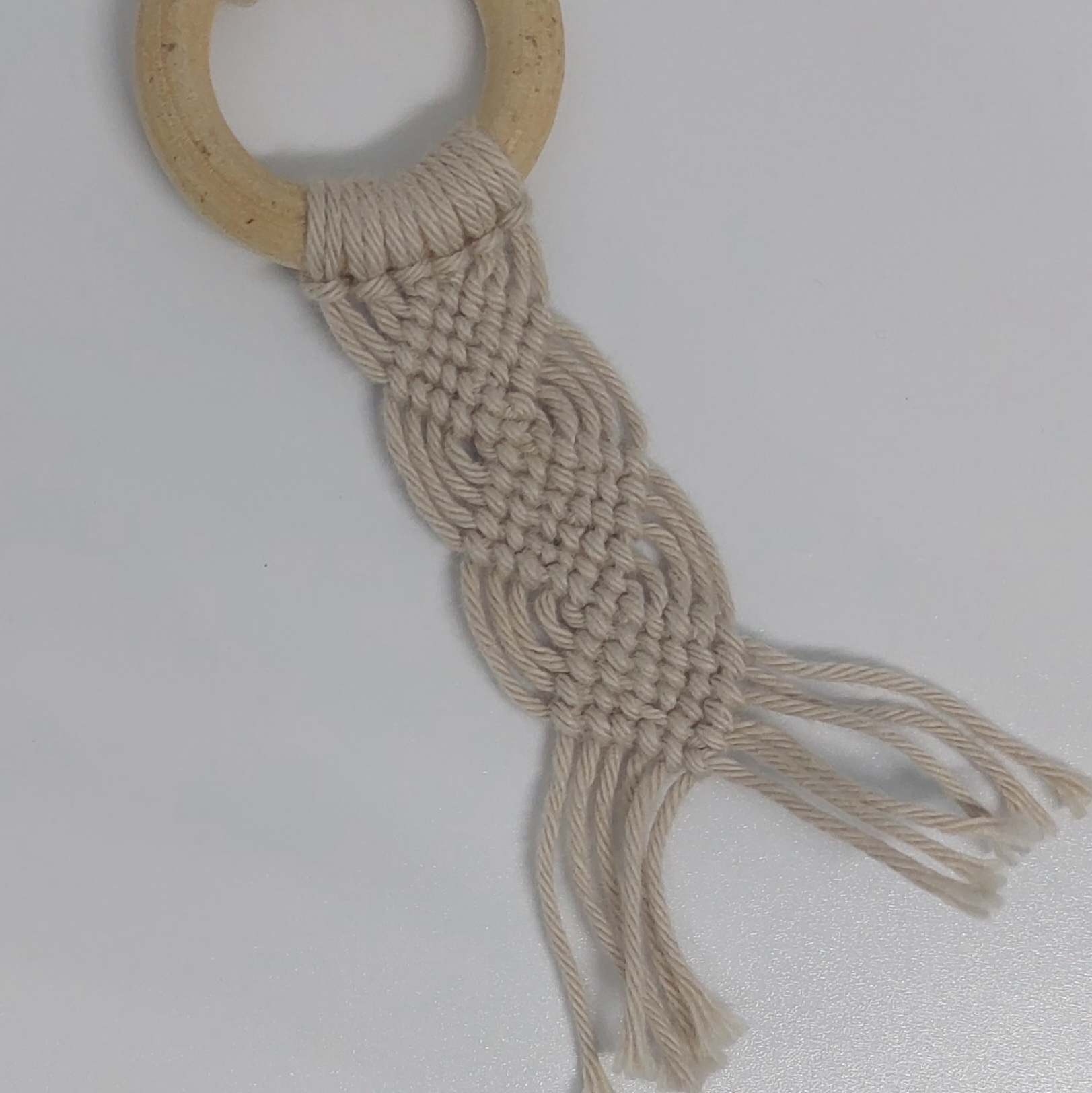 Bijoux de sac en Macram&eacute;